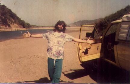 .... arriving at the gualala river....